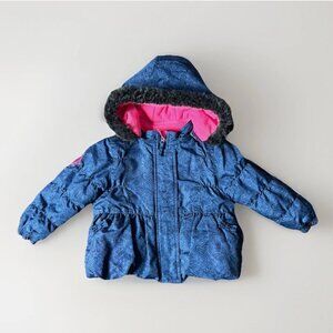 Peluche et Tartine Toddler Girl Coat Size 18 Months